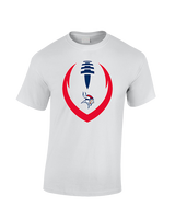 Eastern Vikings Football Full Football - Cotton T-Shirt