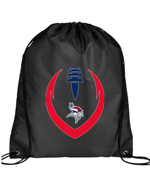 Eastern Vikings Football Full Football - Drawstring Bag