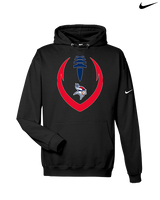 Eastern Vikings Football Full Football - Nike Club Fleece Hoodie