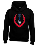 Eastern Vikings Football Full Football - Youth Hoodie