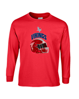 Eastern Vikings Football Helmet - Cotton Longsleeve