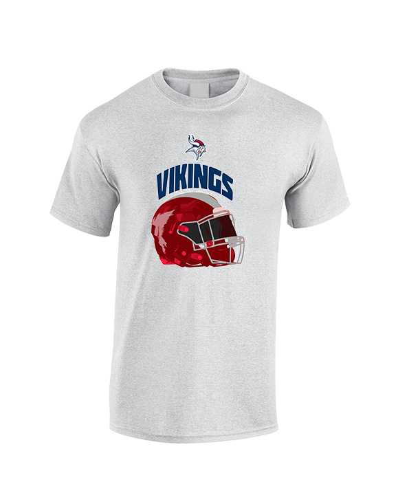 Eastern Vikings Football Helmet - Cotton T-Shirt