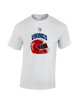 Eastern Vikings Football Helmet - Cotton T-Shirt