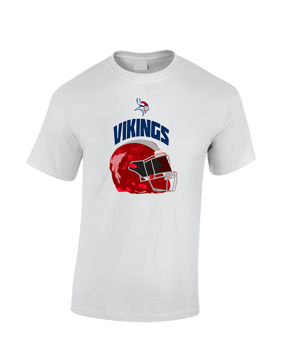 Eastern Vikings Football Helmet - Cotton T-Shirt