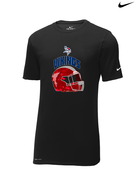Eastern Vikings Football Helmet - Mens Nike Cotton Poly Tee