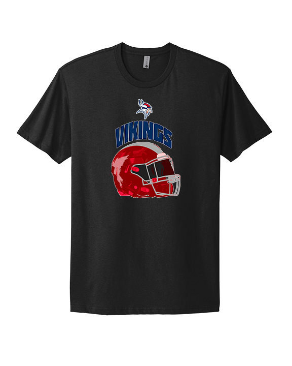Eastern Vikings Football Helmet - Mens Select Cotton T-Shirt