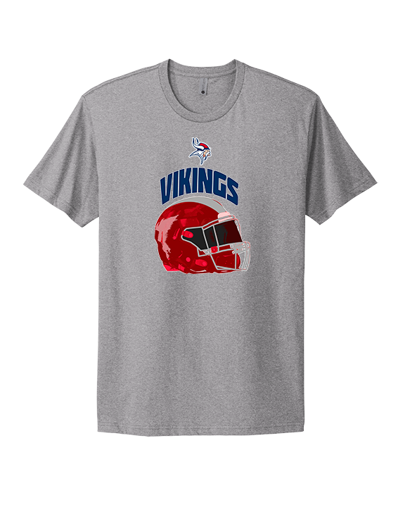 Eastern Vikings Football Helmet - Mens Select Cotton T-Shirt