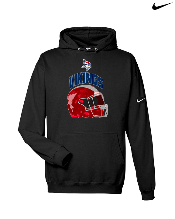 Eastern Vikings Football Helmet - Nike Club Fleece Hoodie