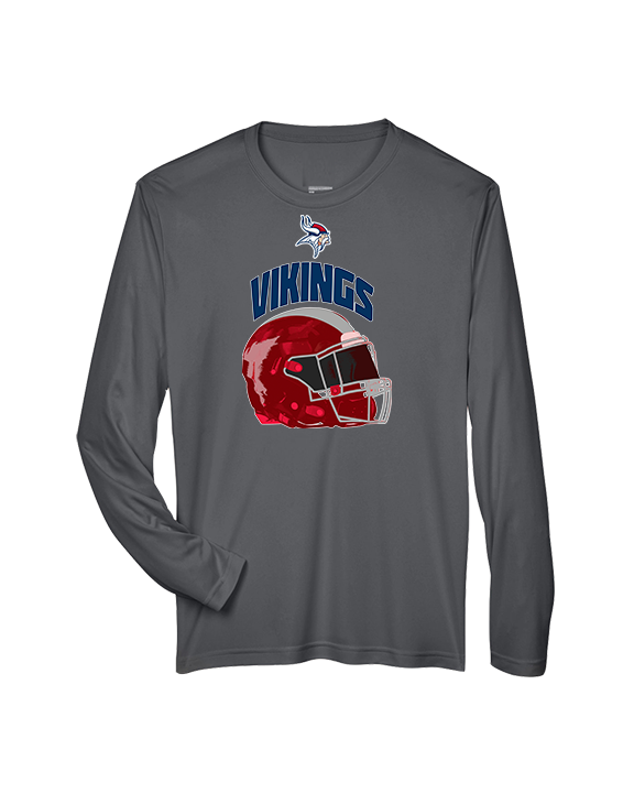Eastern Vikings Football Helmet - Performance Longsleeve