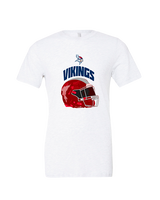 Eastern Vikings Football Helmet - Tri-Blend Shirt