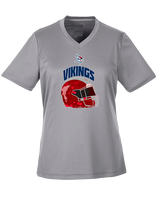 Eastern Vikings Football Helmet - Womens Performance Shirt