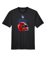Eastern Vikings Football Helmet - Youth Performance Shirt