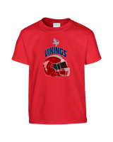 Eastern Vikings Football Helmet - Youth Shirt