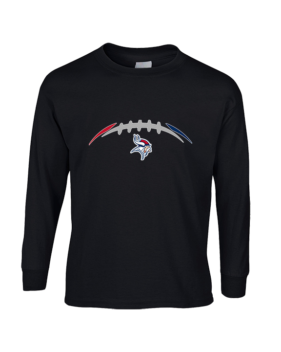 Eastern Vikings Football Laces - Cotton Longsleeve