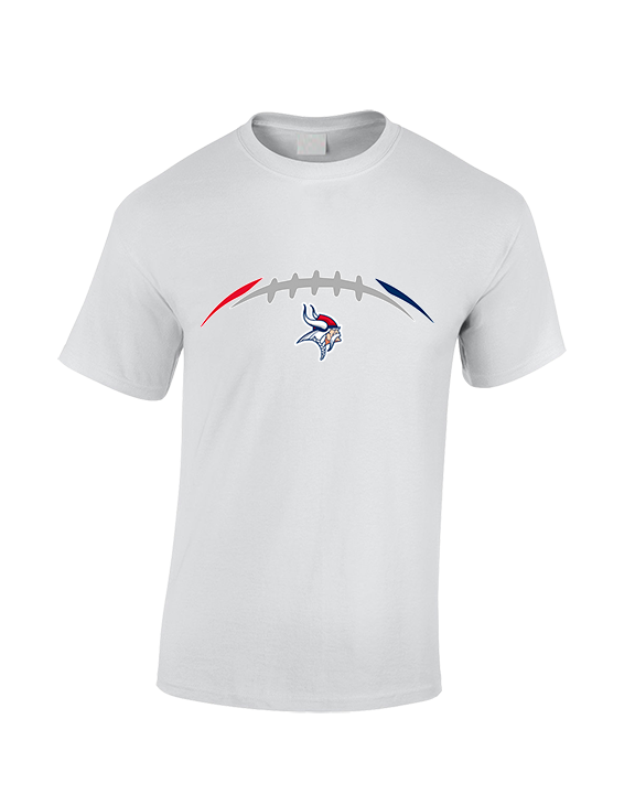 Eastern Vikings Football Laces - Cotton T-Shirt