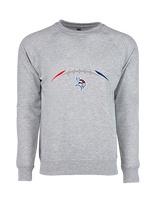 Eastern Vikings Football Laces - Crewneck Sweatshirt