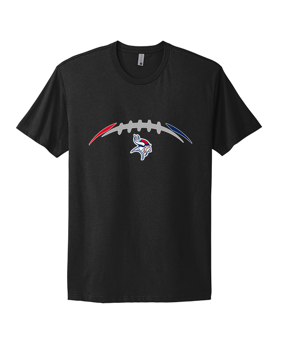 Eastern Vikings Football Laces - Mens Select Cotton T-Shirt