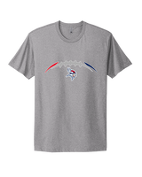 Eastern Vikings Football Laces - Mens Select Cotton T-Shirt