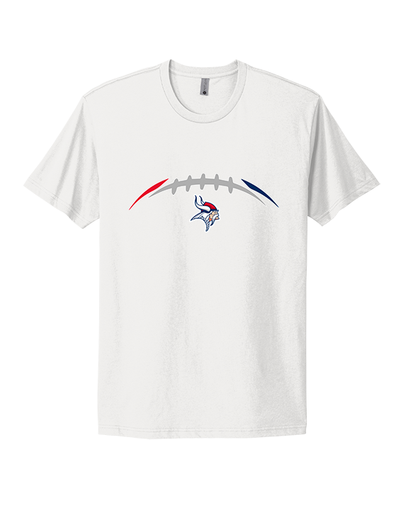 Eastern Vikings Football Laces - Mens Select Cotton T-Shirt
