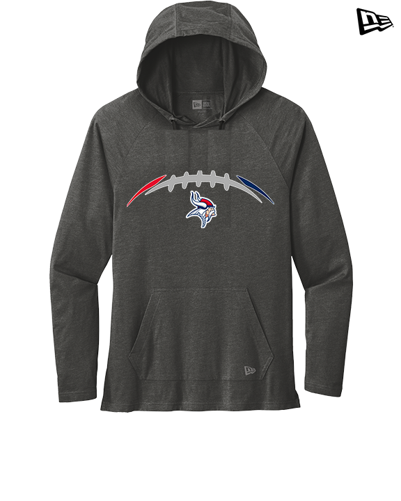 Eastern Vikings Football Laces - New Era Tri-Blend Hoodie
