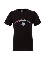 Eastern Vikings Football Laces - Tri-Blend Shirt
