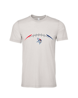 Eastern Vikings Football Laces - Tri-Blend Shirt