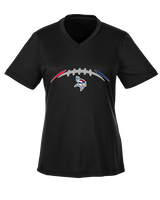 Eastern Vikings Football Laces - Womens Performance Shirt