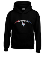 Eastern Vikings Football Laces - Youth Hoodie