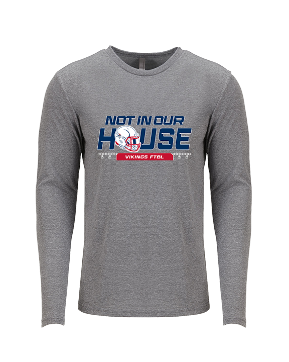 Eastern Vikings Football NIOH - Tri-Blend Long Sleeve