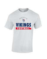 Eastern Vikings Football Property - Cotton T-Shirt