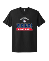 Eastern Vikings Football Property - Mens Select Cotton T-Shirt