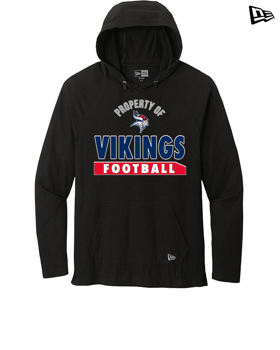 Eastern Vikings Football Property - New Era Tri-Blend Hoodie