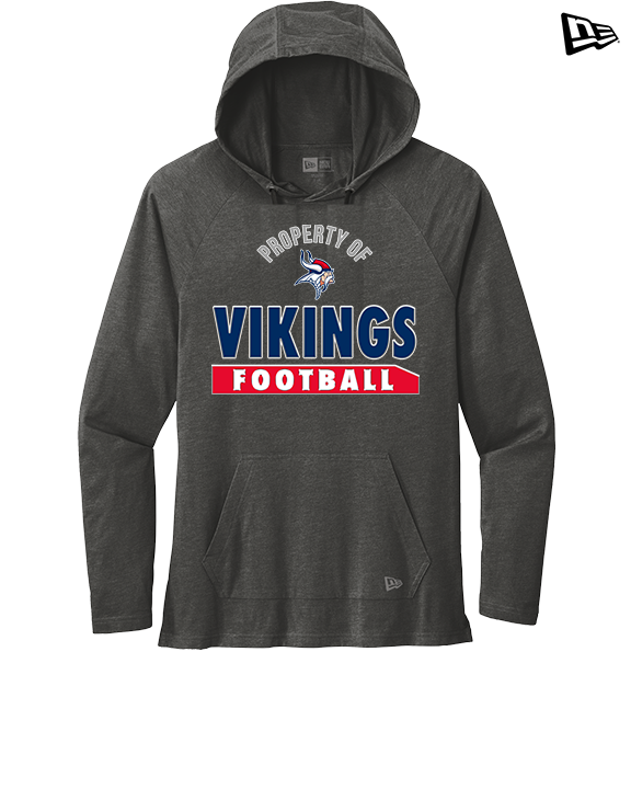 Eastern Vikings Football Property - New Era Tri-Blend Hoodie