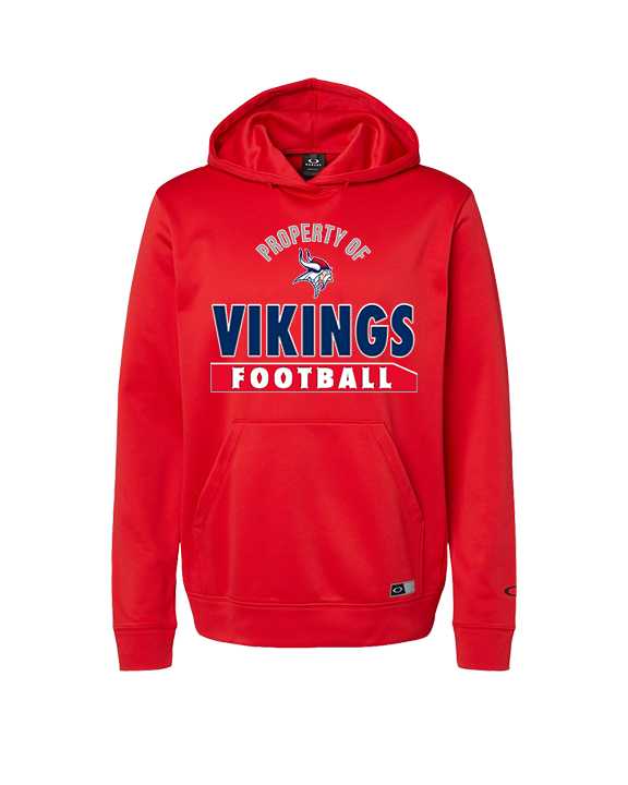 Eastern Vikings Football Property - Oakley Performance Hoodie
