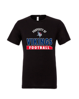 Eastern Vikings Football Property - Tri-Blend Shirt
