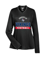 Eastern Vikings Football Property - Womens Performance Longsleeve