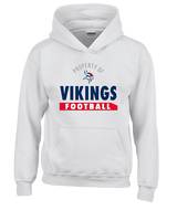 Eastern Vikings Football Property - Youth Hoodie