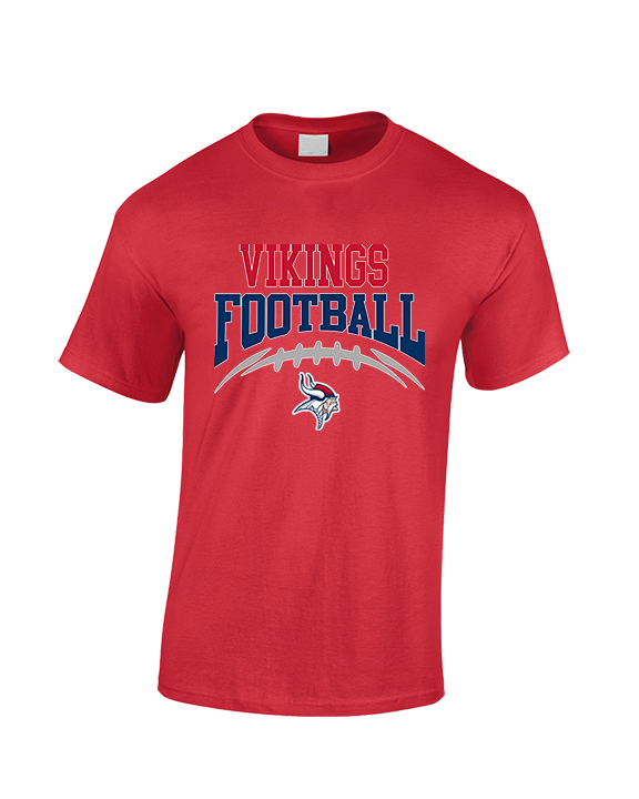 Eastern Vikings Football School Football - Cotton T-Shirt