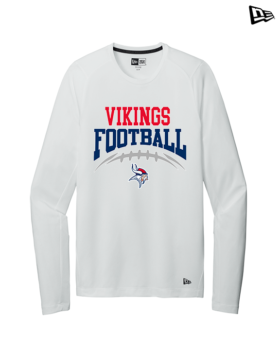 Eastern Vikings Football School Football - New Era Performance Long Sleeve