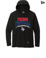 Eastern Vikings Football School Football - New Era Tri-Blend Hoodie