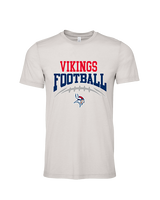 Eastern Vikings Football School Football - Tri-Blend Shirt