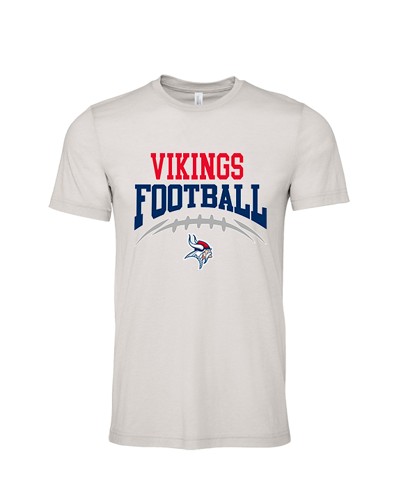 Eastern Vikings Football School Football - Tri-Blend Shirt