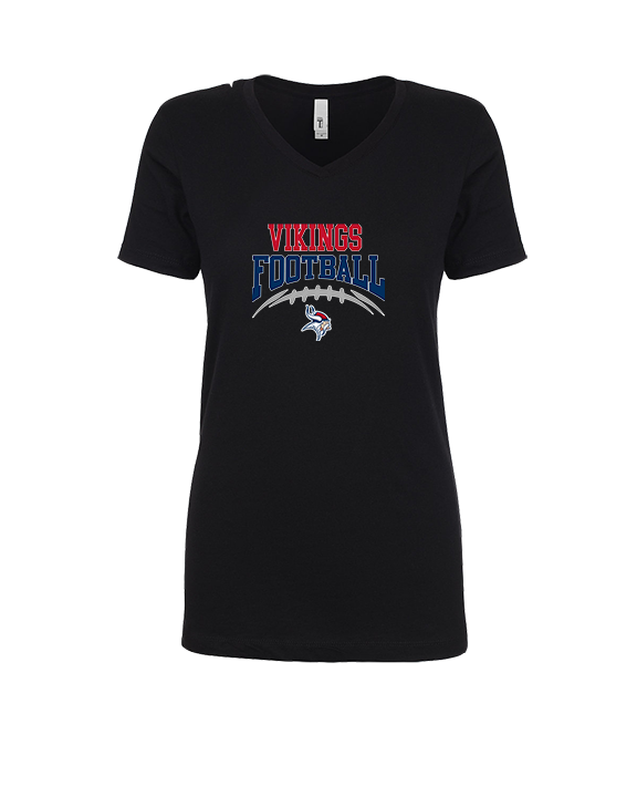 Eastern Vikings Football School Football - Womens Vneck