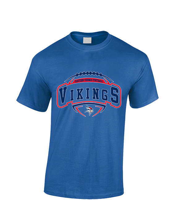 Eastern Vikings Football Toss - Cotton T-Shirt