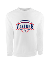 Eastern Vikings Football Toss - Crewneck Sweatshirt