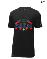Eastern Vikings Football Toss - Mens Nike Cotton Poly Tee
