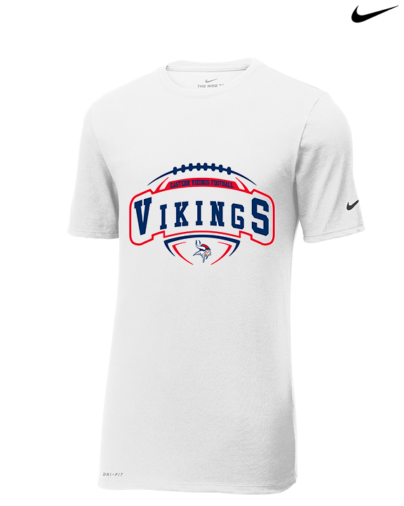 Eastern Vikings Football Toss - Mens Nike Cotton Poly Tee