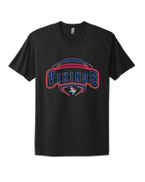 Eastern Vikings Football Toss - Mens Select Cotton T-Shirt