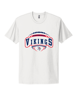 Eastern Vikings Football Toss - Mens Select Cotton T-Shirt