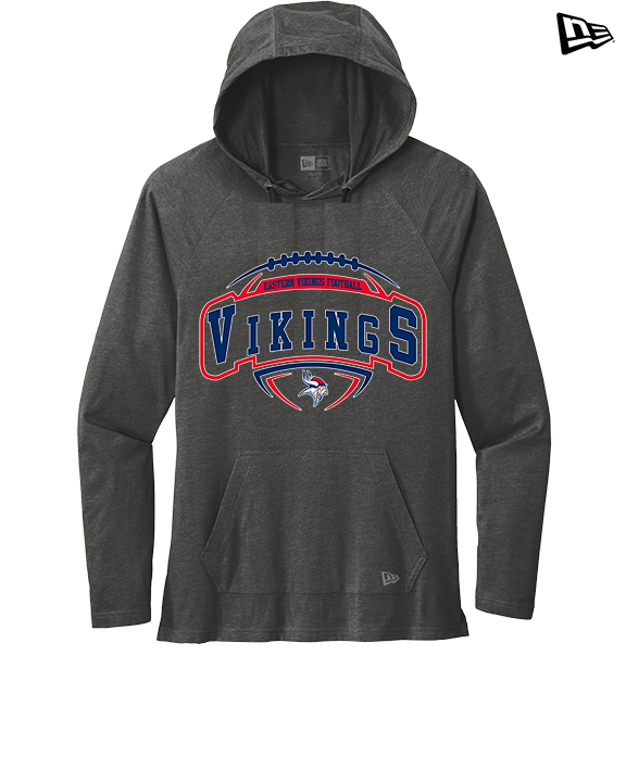 Eastern Vikings Football Toss - New Era Tri-Blend Hoodie